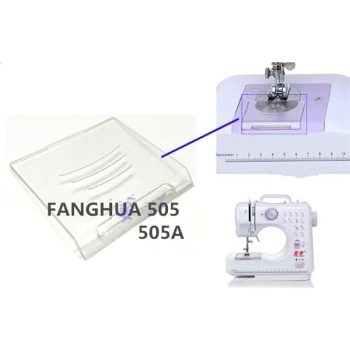 HOME MINI SEWING MACHINE ACCESSORIES TRANSPARENT BOBBIN COVER BOBBIN COVER PLATE PLATE COVER FANGHUA 505A / 505