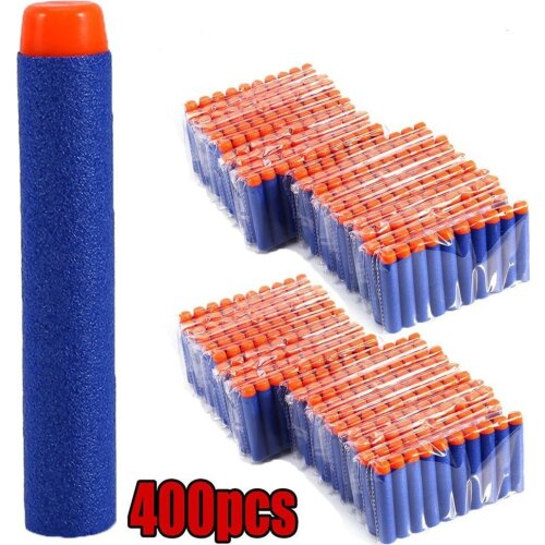 Refill Darts Bullets For Nerf N-strike Elite Series Blasters Children Toy Gun Blue Soft Bullet Foam Guns Accessories