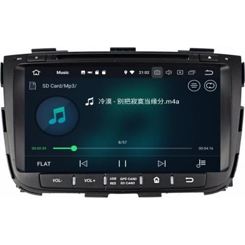 IPS Screen 4GB+32GB 2 din 8" Octa Core Android 8.0 Car DVD Player for Kia Sorento 2013 2014 Radio GPS 4G WIFI Bluetooth USB DVR