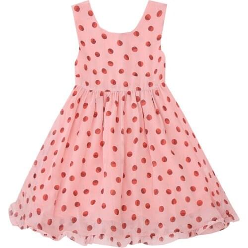 Girls' Summer Clothing Vest Dress 2020 New Style Girl Summer Fashion Net Red Chiffon Children Dress 10 12 Ages Baby Girl Dress
