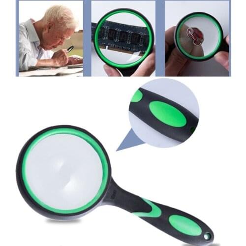 10 Times Reading Magnifier Magnifying Glass Loupe LS50 For Reading Books Newspaper Jewelry Loupe Looking