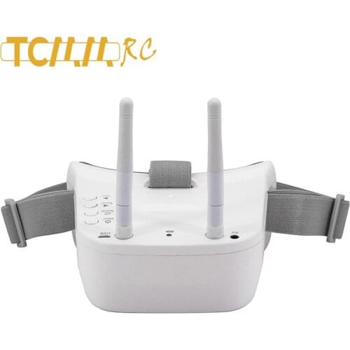 Tcmmrc fpv vr009 pro racing drone glasses 5.8g 40ch 3 Inch video headset hd dvr diversity fpv glasses for rc model drone parts