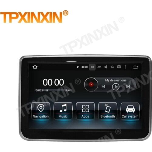 1 Din Carplay Android Radio Receiver Multimedia Stereo For Mecerdes Benz C GLC 2014 2015 2016 2017 GPS Audio Recorder Head Unit