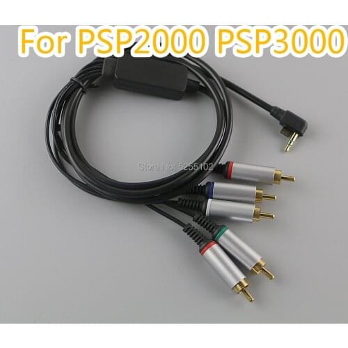 1pc Audio Video AV Cable to RCA Extension Composite Data Cord for Sony PlayStation Portable PSP 2000 3000 Slim To TV Monitor