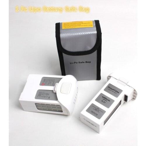 1 Pc Lipo Battery Safe Bag Portable Protective Pockets For DJI Phantom 4 4 pro 4 pro+ Phantom 3 Batteries Bags