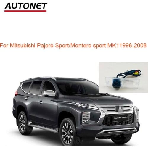 Autonet HD 1280*720 Fisheye Rear View Camera For Mitsubishi Pajero Sport/Montero sport MK1 1996-2008 Vehicle Parking Accessories