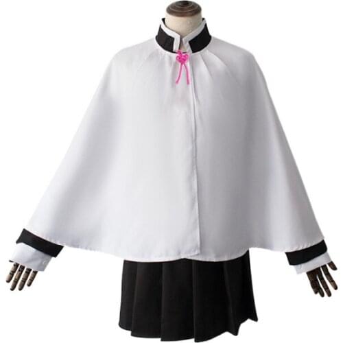 Anime Demon Slayer Cosplay Costume Kimetsu no Yaiba Kanao Tsuyuri Kimono Outfit Kisatsutai Team Uniform for Women Drop Ship