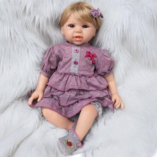 55cm Reborn Baby Doll Boy Newborn Toy for Girls Surprise Gifts Birthday Alive Dolls Silicone Vinyl Bebe Red Outfit with Toy Bear