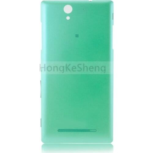 OEM Back Cover with buttons Battery Cover Replacement for Sony Xperia C3 S55T S55U D2502 D2503 D2533