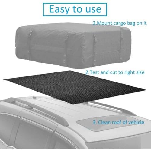 Car Roof Anti-slip Mat Perfect Protection Widely Use Roof Bag Pad Car Trunks Mat For Car Top Roof Accessories 90x120cm