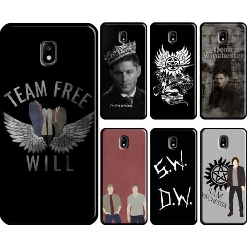 Supernatural SPN Dean And Sam Case For Samsung Galaxy J4 J6 Plus A6 A7 A8 A9 J8 2018 A3 A5 J3 J7 2017 J1 J5 2016 Cover