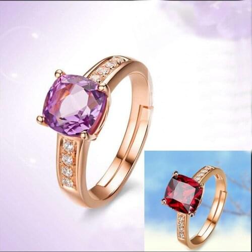 Telongstar Rings With Crystals