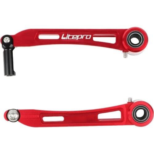 Front Rear Rim Long Arm Bike Modified Aluminum Alloy CNC Friction Bicycle V Brake Calipers 125MM Folding Parts