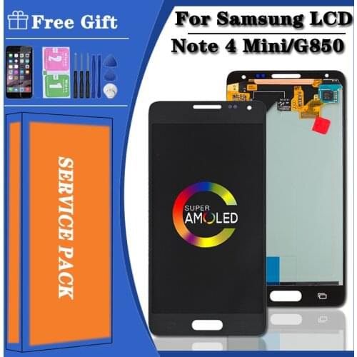 4.7" Original For Samsung Galaxy Note 4 Mini LCD Display Touch Screen Digitizer G850 G850F G850M G850K LCD Screen