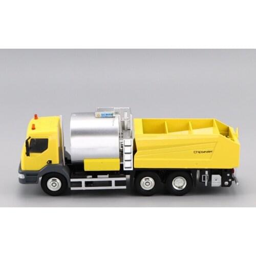 1/50 Scale Synchronous Crushed Stone Sealing Car Alloy Engineering Car Model Collectible Decoration Gift Hot Toys