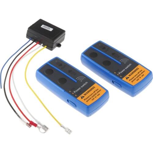 2x Electric Wireless Winch Remote Control Kit 12V Switch 500A for Truck