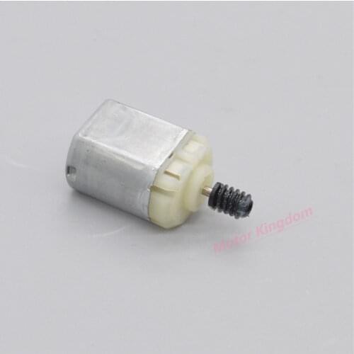 2pcs Mabuchi Mini 130 Carbon Brush Motor DC12V Car rearview mirror motor With plastic worm gear