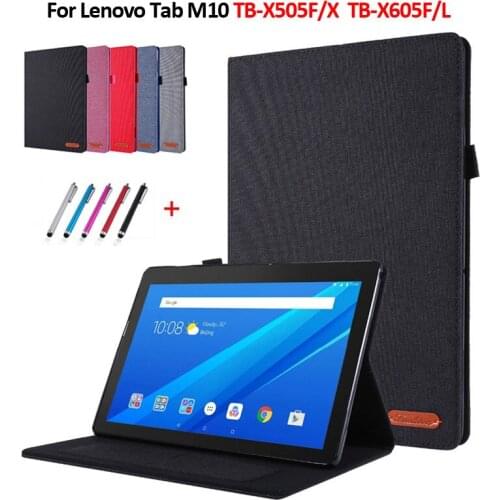 For Lenovo tb-x505x Cowboy Flip Tablet Cover for Funda Lenovo Tab M10 Case 10.1 tb-x606f x606x tb x505f tb x505x Case Coque