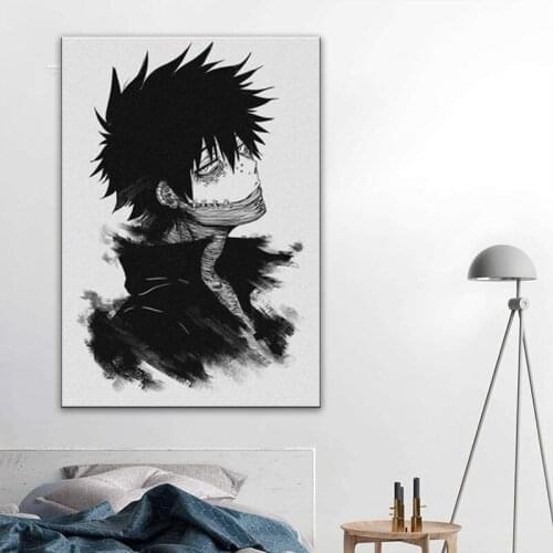 Dabi My Hero Academia Anime Nordic Wall Art Canvas Poster Painting HD Prints Picture Modular Modern Living Room Home Decoration