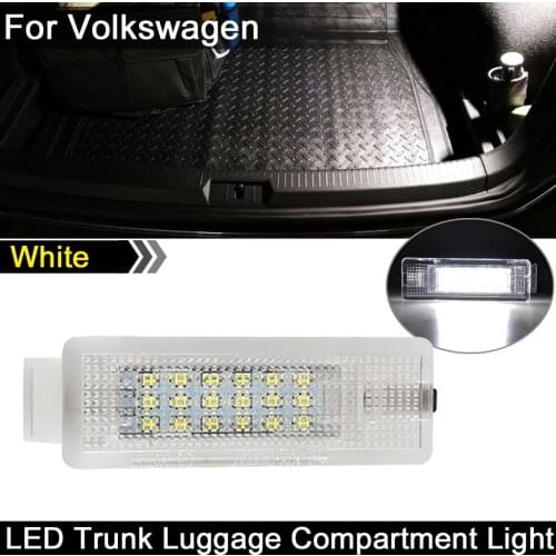 For VW Golf Jetta Passat Polo Scirocco EOS Tiguan Touran Transporter Caddy Campmob For Seat Ibiza LED Trunk Light Luggage Lamp