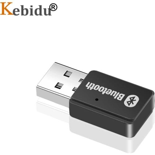 Kebidu USB Bluetooth 5.0 PC Audio Transmitter Mini Stereo Bluetooth USB Audio Output For PC Laptop Wireless Adapter
