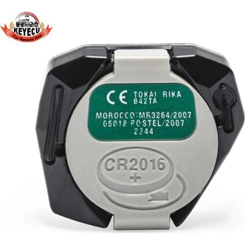 KEYECU Genuine Replacement Remote Key Board 3 Button 433MHz for Toyota P/N: B42TA