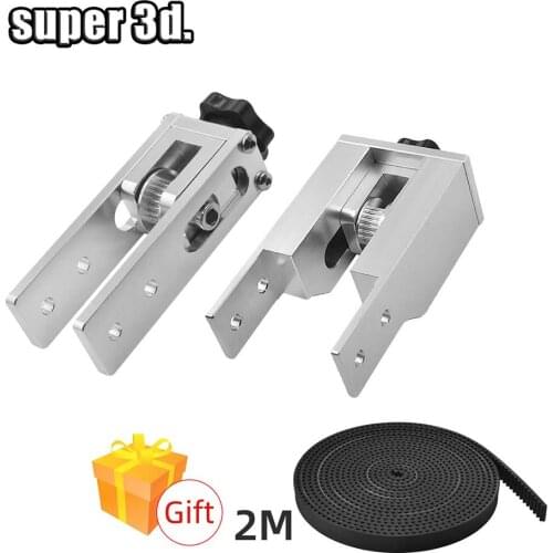 2020 &2040 timing belt Stretch tensioner set for tighten v slot aluminum profile mails 3d printer alfawise u30 Anet CNC Parts