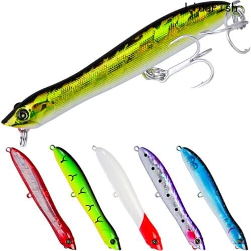 LIDAFISH Brand Wobblers 83.5mm/6g Plastic Fishing Lure Submerged Popper Hard Bait Fishing Accessories