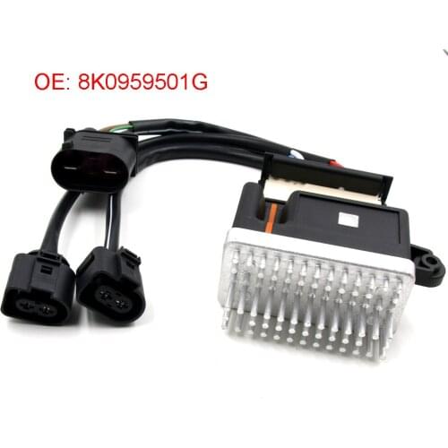 NEW Engine Cooling Fan Control Unit Module OEM 8K0959501A 8K0959501C 8K0959501G for Aaudi A4 S4 A5 S5 A6 A7 Q3 Q5 S6 free shippi