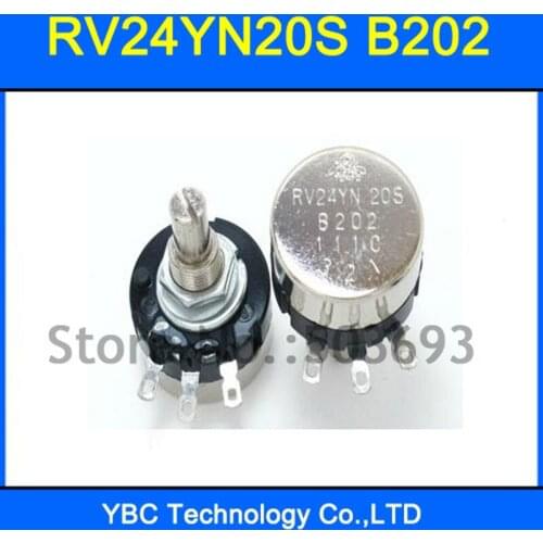 5pcs/lot RV24YN20S B202 2K RV24YN Potentiometer
