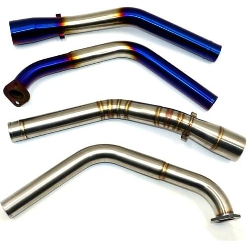 R15 Motorcycle Exhaust Middle Pipe Muffler Modified pipe For YAMAHA YZF R15 MT-15 2008-2017 R15 Front pipe stainless steel
