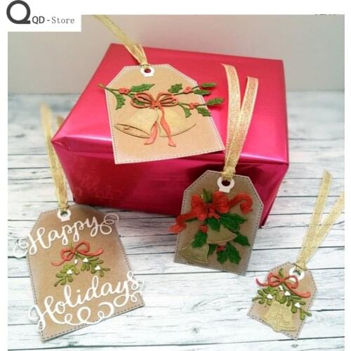 Scrapbook Metal Cutting Dies Childrens Educational Tag Combination New 2021 DIY Card Make Mould Model Craft Decoration