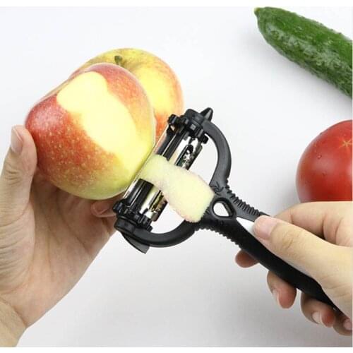 Grater 360 Degree Rotary 3 Blades Vegetable Cutter 1 PC Fruit Melon Planer Potato Peeler Multifunctional Kitchen Gadgets