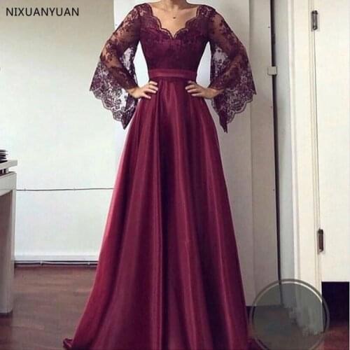 Plus Size Muslim Evening Prom Dresses Dubai 2021 Long Womens Night Formal Party Gala Dress