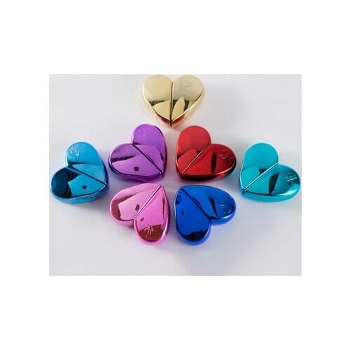 200pcs Fashion Heart Shape Perfume Bottle Refillable Empty 25ml Travel Mini Atomizer Spray Pump hot