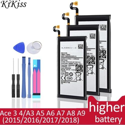 Battery For Samsung Galaxy Ace 3 4/A3 A5 A7 A8 A9 2015 2016 2017 SM A510F/M/U A520F/U A310F/M A500F S5830 S6802 S7898 i569 i579