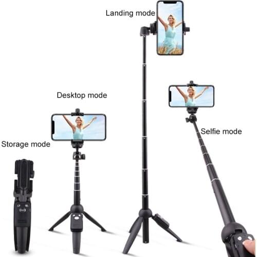 Yunteng Wireless Selfie Stick Tripod Monopod with Bluetooth Remote Shutter Universal for iPhone XS X 7plus Xiaomi Smartphones