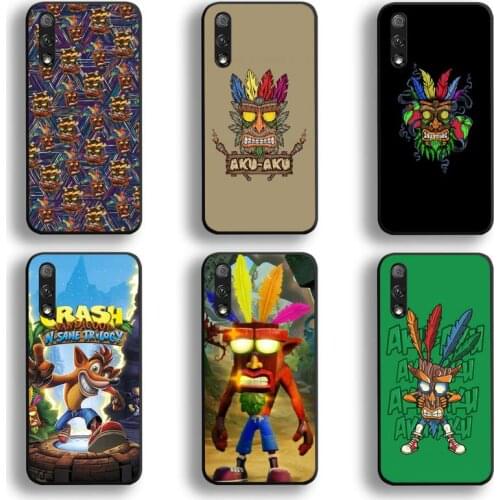 Crash Bandicoot Aku Aku Phone Case For Huawei Honor 30 20 10 9 8 8x 8c v30 Lite view 7A pro