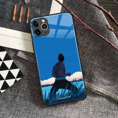 Aoi Todo Jujutsu Kaisen Anime Soft Silicone Glass Phone Case for IPhone SE 6s 7 8 Plus X Xr Xs 11 12 Mini Pro Max Samsung