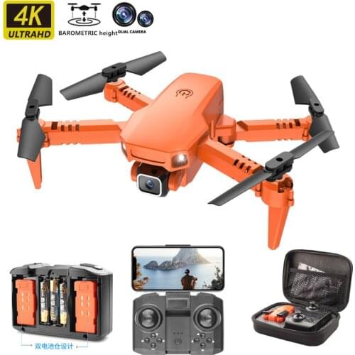 New X 1 fully folded mini drone 4K HD aerial vehicle barometric height maintenance 4 axis remote controlled drone toy