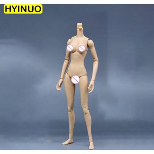 3 Colors 1/6 Scale Female Rubberized Fish Sit Slim Japanese Girl Body Type Action Figure Body Female 12' Body Figure Accessory