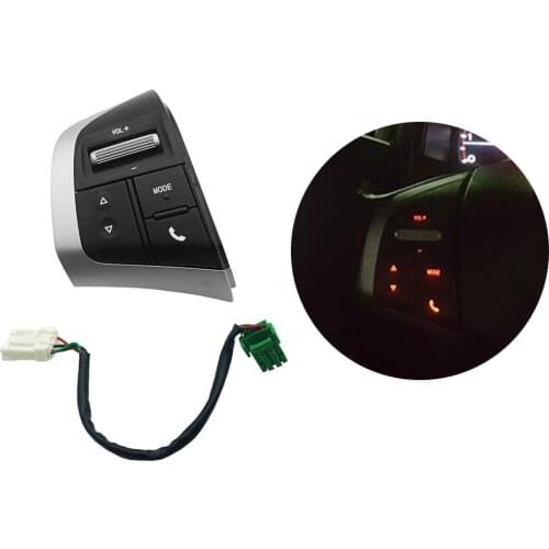 Audio Volume Steering Wheel Button Music Media Telephone Control Switches For Isuzu D-Max 2015 2016 2017 2018 DMAX