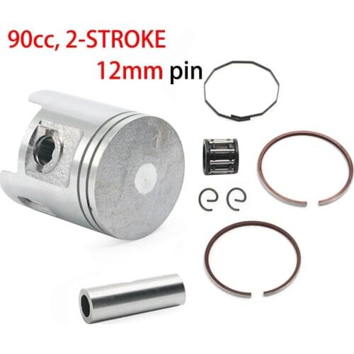 12mm Wrist Pin Piston And Ring Set 50mm Bearing Big Bore For Jog Minarelli Yamaha 2-Stroke 90cc 2 Stroke Motors ATV quad Parts