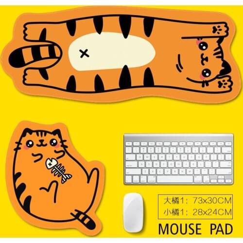 Cute Kawaii Cute Bear Mouse Pad Desk Big Pad Waterproof Office Home Pink Bear Non-Slip Mouse Pad Girl Boy Room