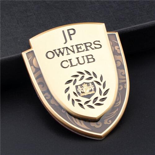 Metal Junction Produce JP Luxury VIP JDM Car Trunk Emblems Badge Decal Sticker