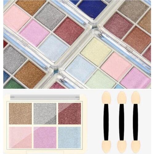 Wholesale 6 Color Nail Glitter Set Aurora Effect DIY Colorful Magic Mirror Glitter Nails Decor Powder Manicure Salon Tools