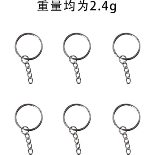 NOT AS LONG Diy Keychain with Ring Accessories Handmade Materials Jewelry Keys Handmade Epoxy Mold New Products Hot sale
