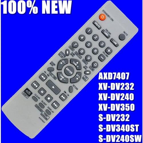 New For Pioneer DVD Remote Control AXD7429 AXD7407 XV-DV232 XV-DV240 XV-DV350 S-DV232 S-DV340ST S-DV240SW