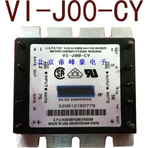 Original-- VI-J00-CY DC12V-5V50W10A 1 year warranty ｛Warehouse spot photos