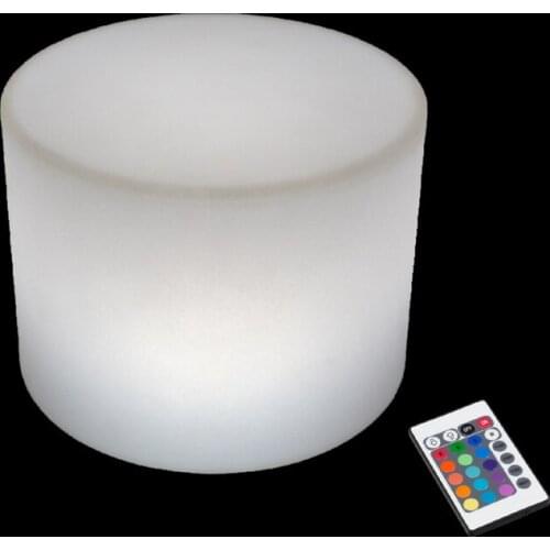 SK-LF21 (D56*H36cm) Lighting Cylinder Shape Bar Furniture Coffee Pillar Table for Garden Outdoor Wedding Party free shipping 2pc